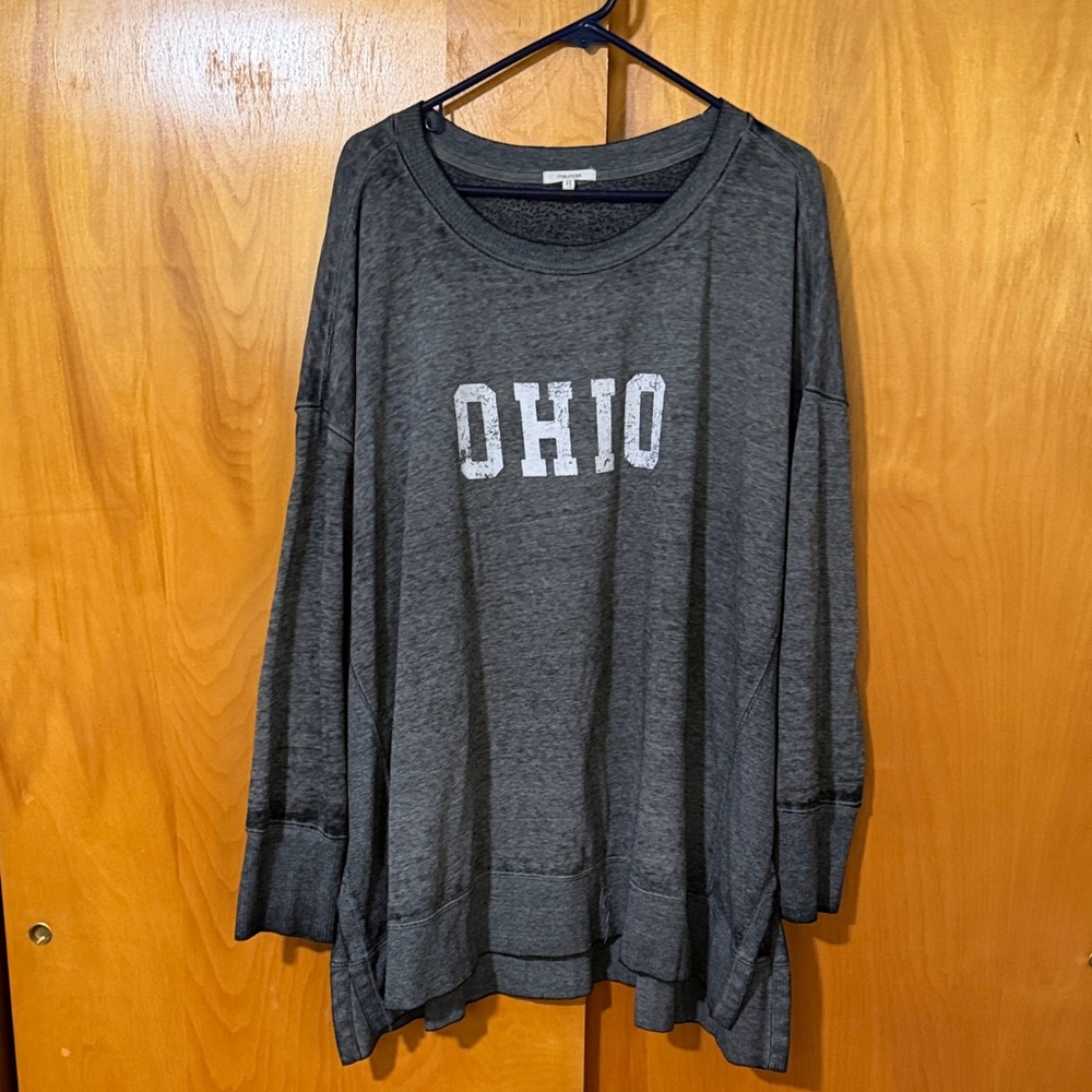 Maurices Ohio Women's Gray Sweater